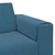 Kauč za dnevni boravak 3 pcs Plava 250 x 188 x 76 cm
