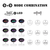 Paloqueth Realistic Dildo Vibrator with 360° Rotating 9 Different Vibrations Purple