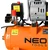 slomart NEO TOOLS brez oljni kompresor, 12 l