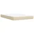 vidaXL vidaXL Box spring postelja z vzmetnico krem 140x190 cm blago, (21306565)