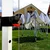 Vrtni paviljon za zabave 2x2m - plus 3 stene - Zelena