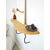 HANAH HOME Zidna polica Edera Black Oak