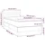 Vidaxl Box spring postelja z vzmetnico taupe 90x200 cm blago
