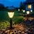 Solarna baštenska lampa 121x110x485 mm