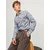 JACK & JONES Srajca Leeds marine/svetlo modra/rjava/bela
