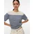 VERO MODA Pulover VMRiver mornarska/off-bela