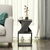 HANAH HOME Pomoćni stočić Albeni Black Wooden