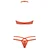 Sexy set 2-delni 838-SET-3 crvene boje - S/M