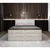 MID.YOU POSTELJA BOXSPRING 160 cm  x 200 cm , les, tekstil, leseni material bela