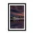Plakat s paspartujem futuristični planet - 60x90 white