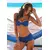 BUFFALO Bikini zgornji del, modra