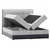 Boxspring postelja Lorice - 200x200 cm
