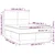 Vidaxl Box spring postelja z vzmetnico siv 140x200 cm umetno usnje