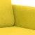 2-dijelni set sofa žuti baršunasti