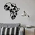 Wallity Zidna dekoracija African 2, 52x57 cm, 1.2mm, Crna
