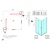 ZOOM Bi-fold Shower Door 900 mm, clear glass, left - Polysan - ZOOM - 24 - Kombinirana vrata - 900 - 2000 - 6 - 14