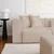 ATELIER DEL SOFA Ugaona sofa Yolo Beige (383EVN1259)