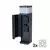 Brilagi -Spoljna lampa sa 2 SCHUKO utičnice PILLAR 1xG9/11W/230V IP44 antracit