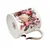 SUBTILNA VELIKA PORCELANSKA SKODELICA Z VRTNICAMI 360 ml