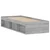 Vidaxl Posteljni okvir siva sonoma 75x190 cm