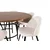 Venture Design Jedilna miza Copenhagen 75x140 cm rjava