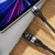 OTG adapter Techsuit HyperPort A5 USB-C v USB-A 6A, 5Gbps - oranžen