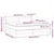 vidaXL vidaXL Box spring postelja z vzmetnico temno rjava 180x200 cm blago, (20894634)