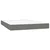 Krevet box spring s madracem LED tamnosivi 140x190cm od tkanine