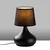 Opviq Stona lampa Bulbe-15460, Crna