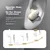 Sansui Bluetooth slušalice W97, Bele