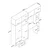 Hanah home Dečiji radni sto 240x216,8x42,5cm Orah
