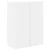 TV zidni ormar Zidne Bijelo 59,5 x 31 x 80 cm Konstruirano drvo