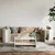 Hanah Home set klub stolova Amon, beli mermer