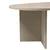 Hanah Home klub sto Sable, 119 cm, vizon
