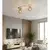 Plafonska lampa SOPRA 2xE14/10W/230V bež/zadimljena bež