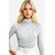 Trend Alacati Stili Ženska bluza dugih rukava ALC-X11257, Rolka, Siva