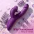 SuperLove Harmony Rabbit Sucking Thrusting Vibrator with App Purple