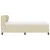 VIDAXL Postelja boxspring z vzmetnico krema 90 x 190 cm blago