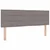 vidaXL Postelja boxspring z vzmetnico Taupe 160 x 200 cm Blago