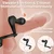 SuperLove Vibrating Cock Ring with Dual Adjustable Beads Black