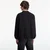 Majice REPRESENT Owners Rugby Top UNISEX Jet Black XL