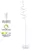 LED podna lampa F2027-48F WH