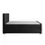 Livetastic BOXSPRING POSTELJA 180 cm  x 200 cm , karton, leseni material črna