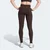 ADIDAS PERFORMANCE Športne hlače WE SCRUNCH temno rjava