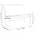 Vidaxl Klop modra 100x75x76 cm blago