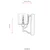 Opviq Zidna lampa AP-4162-1E, 22x14x18cm, IP20, Crno-zlatna boje