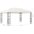 vidaXL Paviljon 3x4 m krem blago