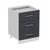 Hanah Home kuhinjski element Minar 4164, 60 cm, beli / antracit