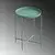 Hanah Home Klub sto 46x56x46cm Zeleni