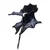 Ovratnik DEVIL FASHION - Blue Gothic Retro - CA049